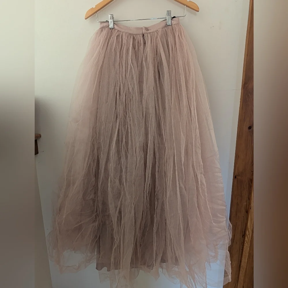 Little Mistress Blush Maxi Skirt - Picture 5 of 6
